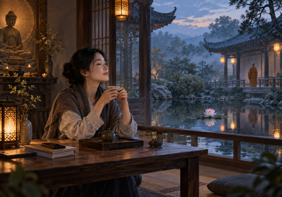 心累的時候，給自己一盞茶的沉澱：在無常與攀緣中找回自心