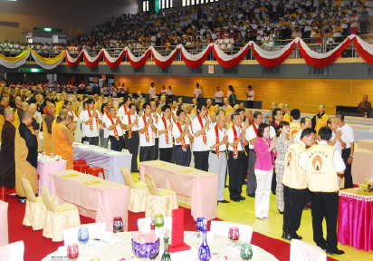 2008供佛齋僧法會